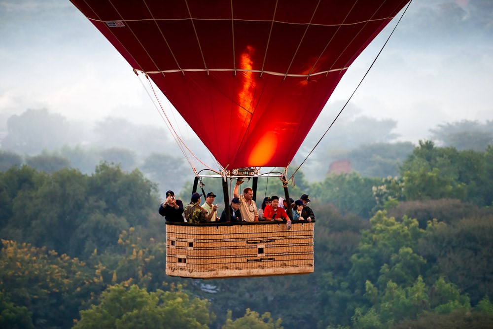 Hot Air Balloon Trips to Be Now for Having Best Myanmar Tours