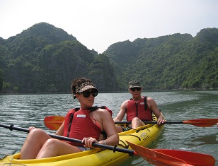 Kayaking in Lan Ha bay & Explore Cat Ba Island
